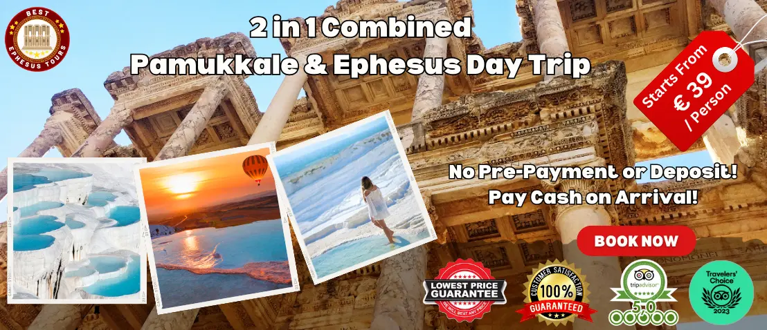 Conbined Pamukkale and Ephesus Day Trip